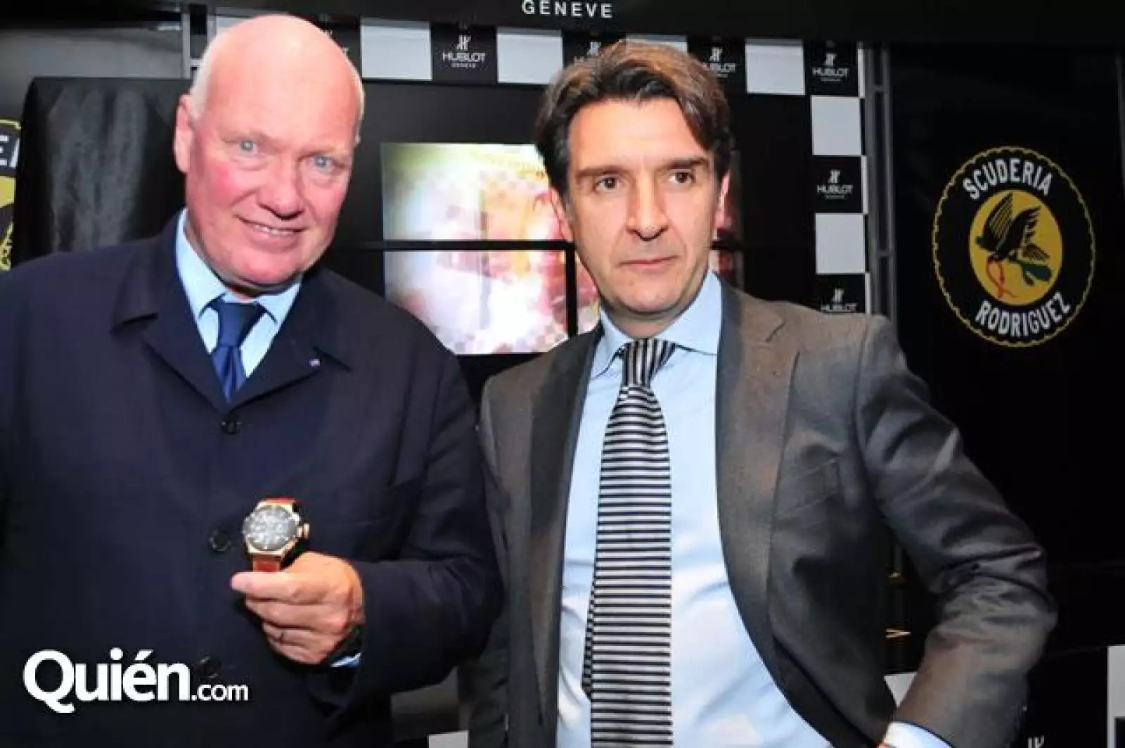 Jean Claude Biver y Carlos Alonso