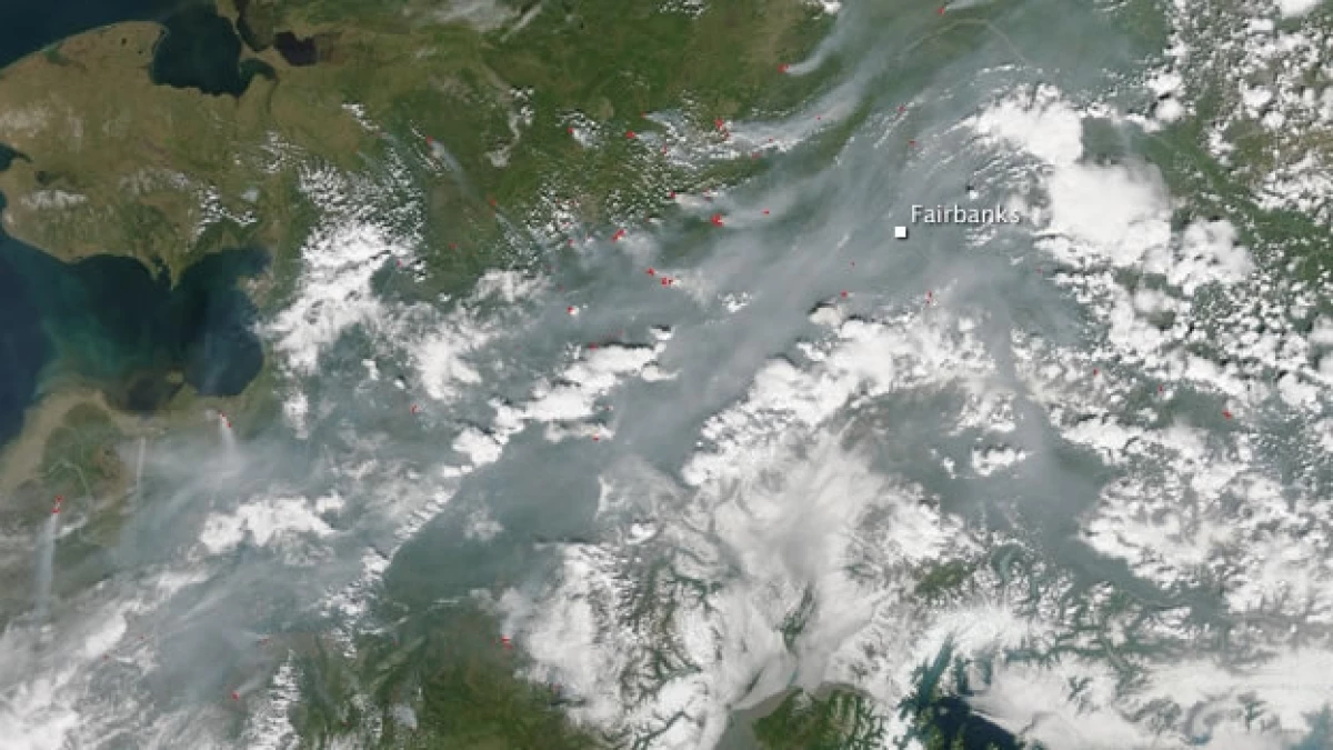 humo en alaska