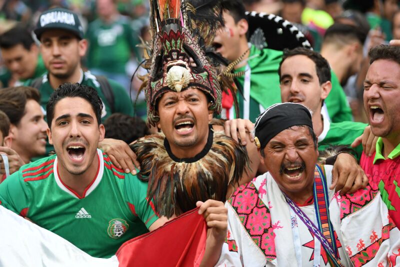 Zocafut México Corea 2018