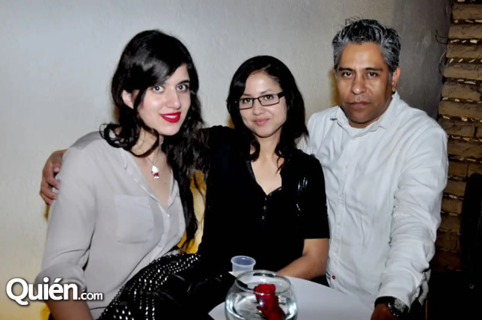 Karla González, Laura Conde y Marco Granados