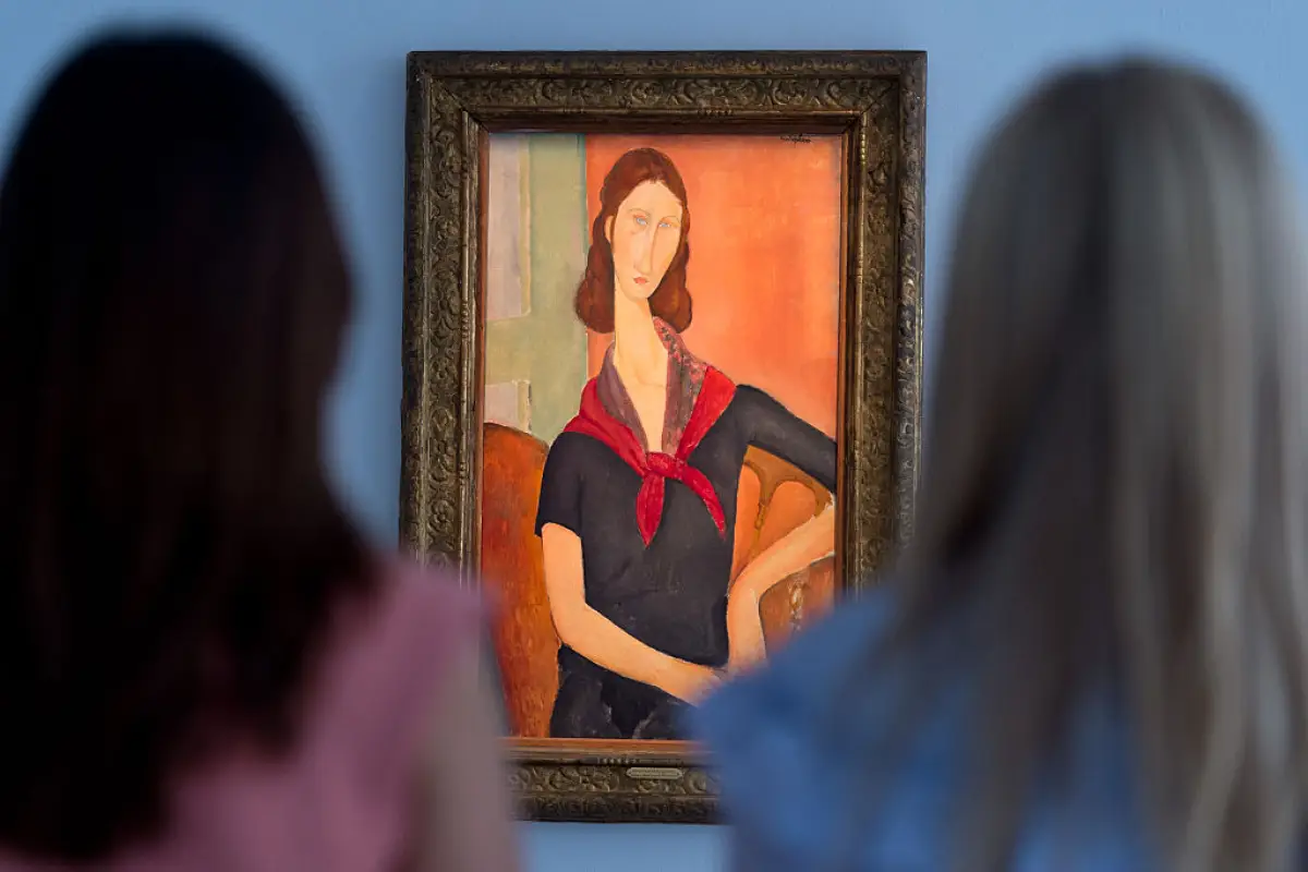 Modigliani Masterpiece Unveiled At Sotheby's In London