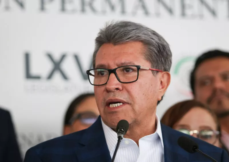 Ricardo Monreal en conferencia