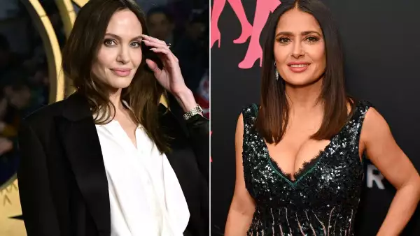 Angelina Jolie y Salma Hayek