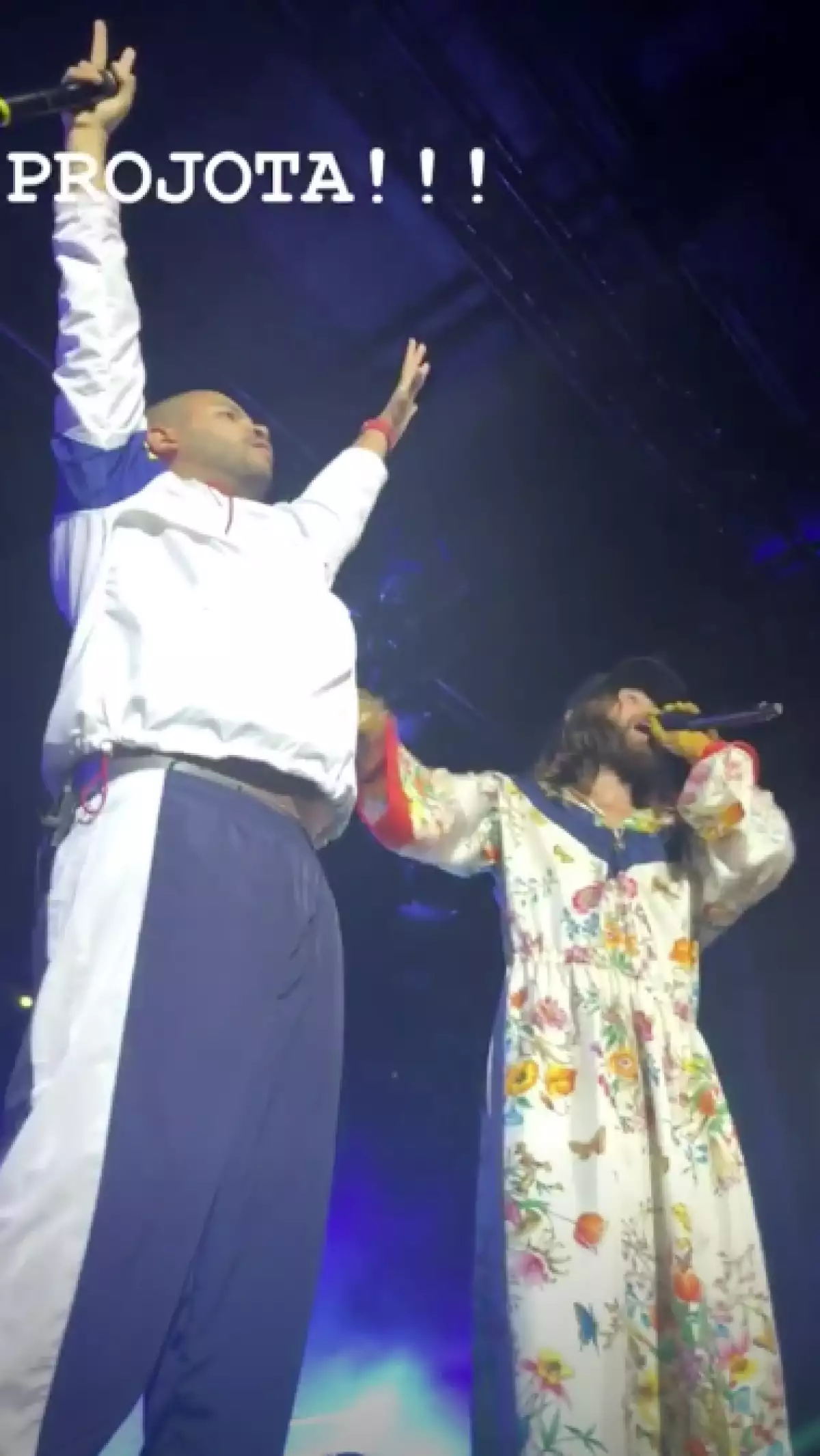 Concierto de Jared Leto en Brasil