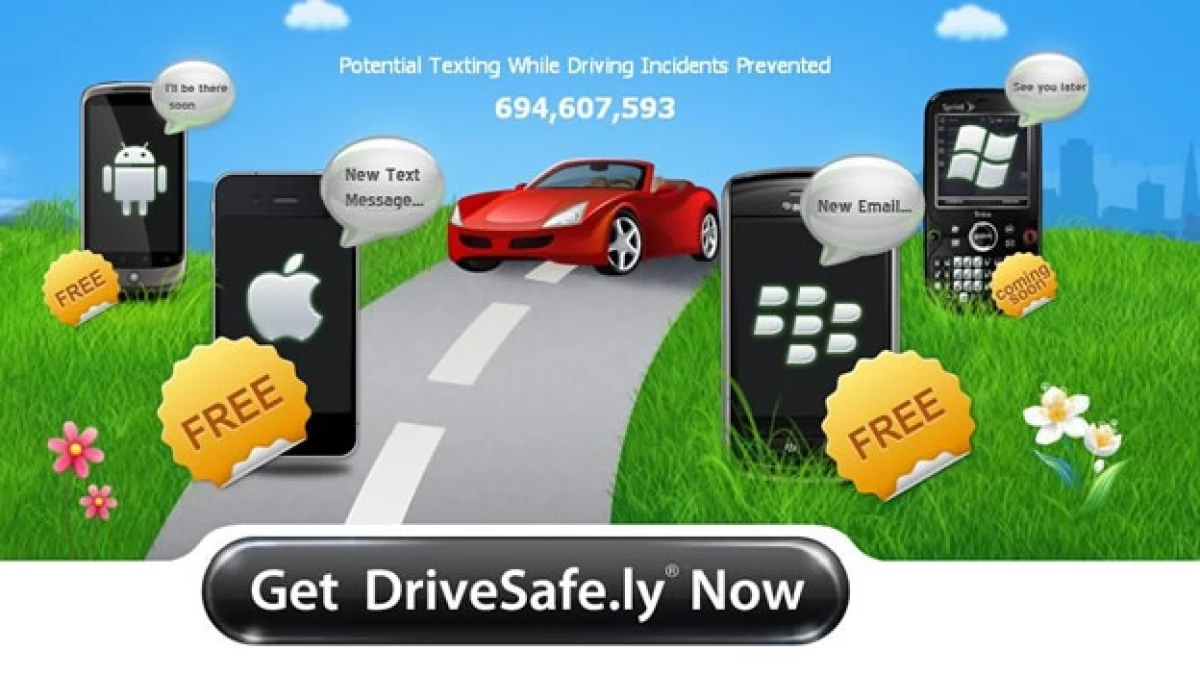 BlackBerry DriveSafely Aplicación App