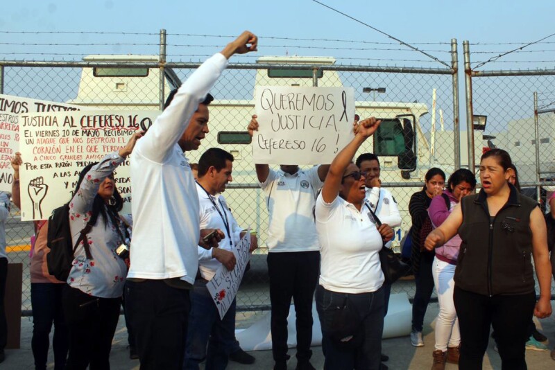 Protesta Cefereso 16