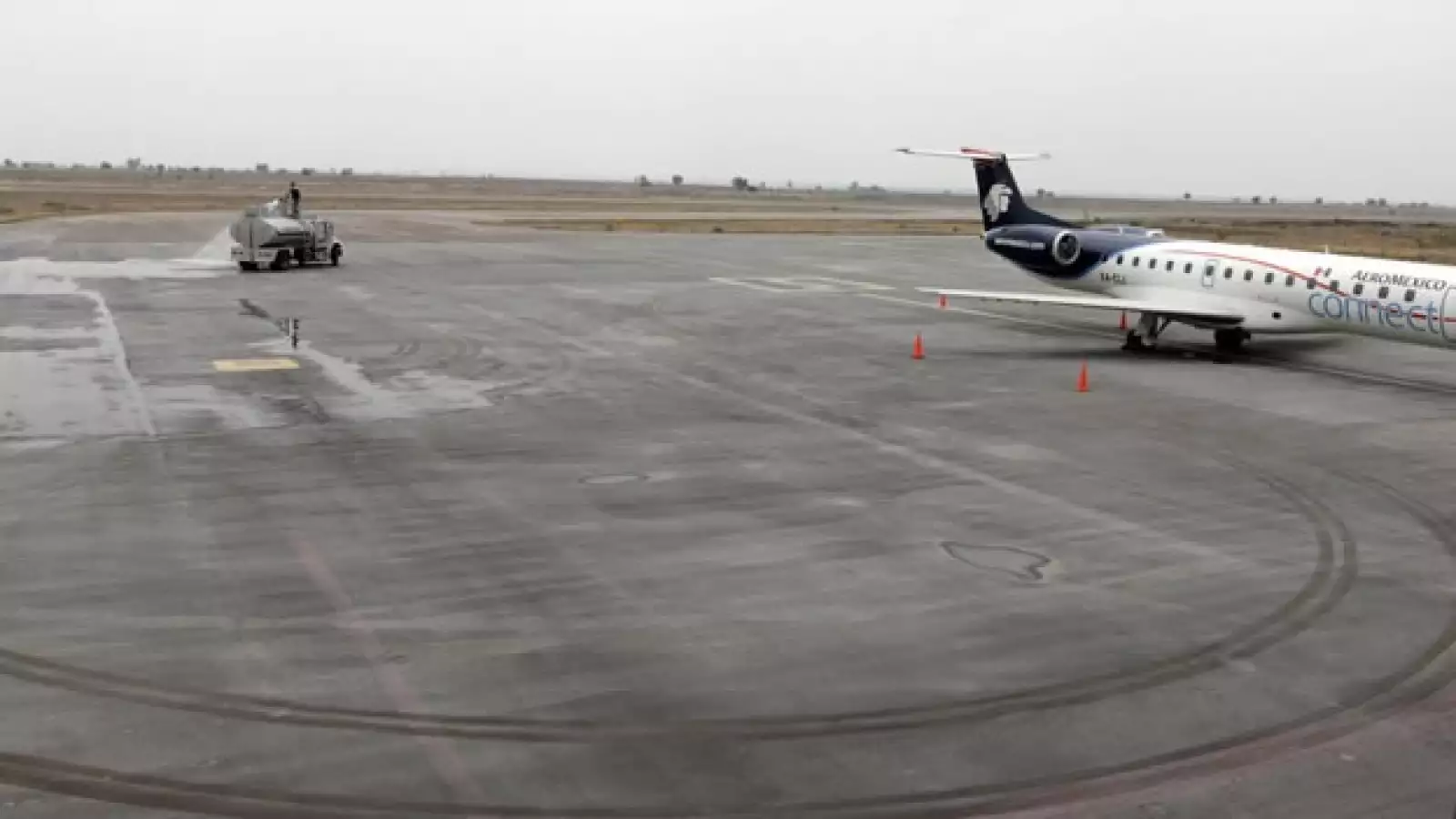 Puebla aeropuerto ceniza