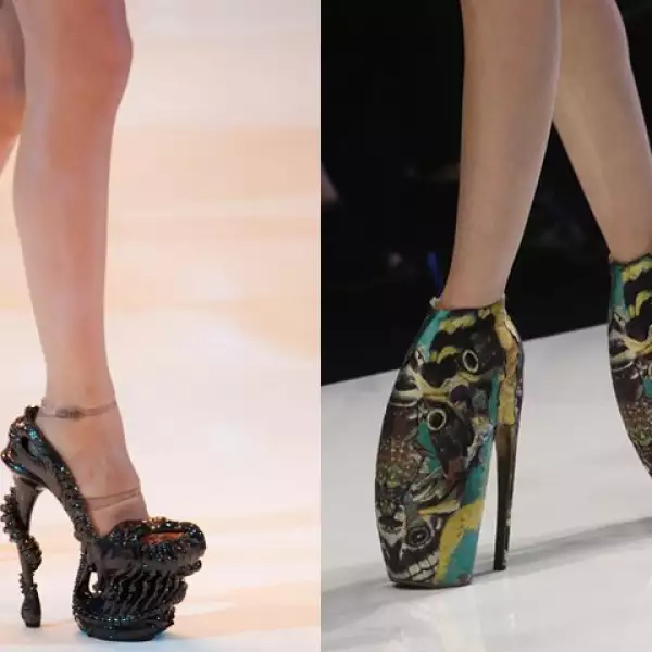 Los zapatos, su pasión y el medio para explotar su ineludible lado creativo.