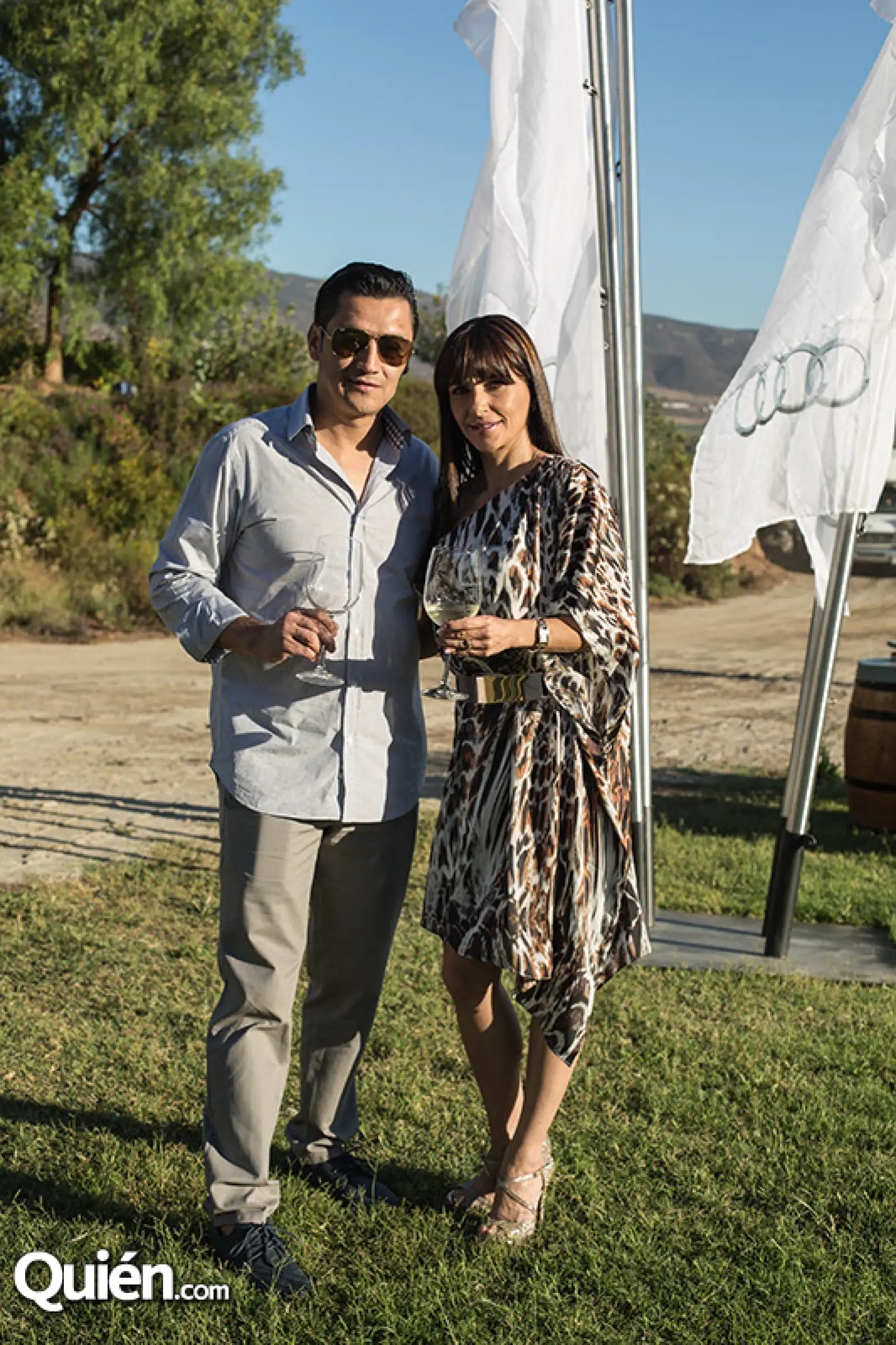 Luis Ruíz y Jaqueline Landeta