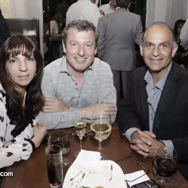 María Eugenia y Rodolfo Rosso,Sergio Peralta