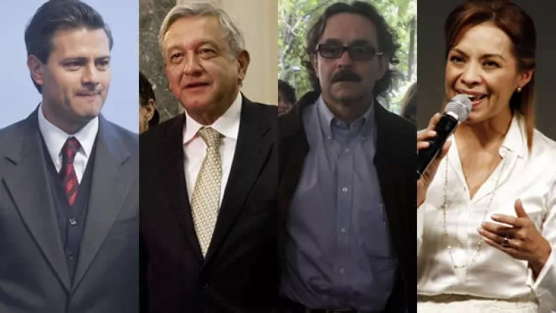 los cuatro candidatos