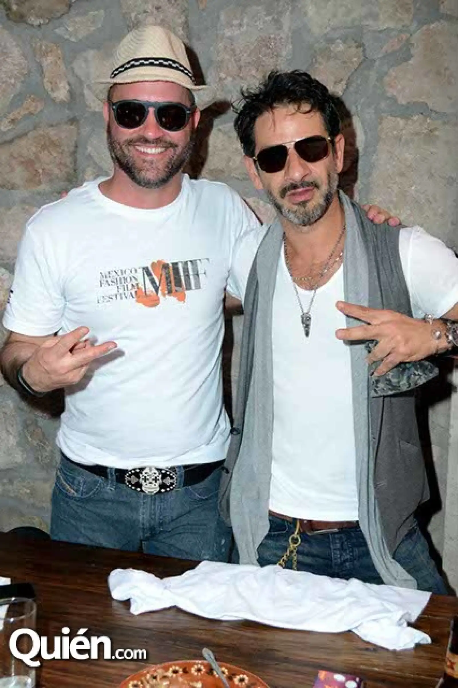 Cory Crespo y Miguel Rodarte