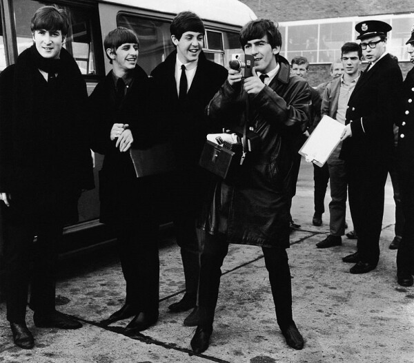 John Lennon, Ringo Starr, Paul McCartney y George Harrison