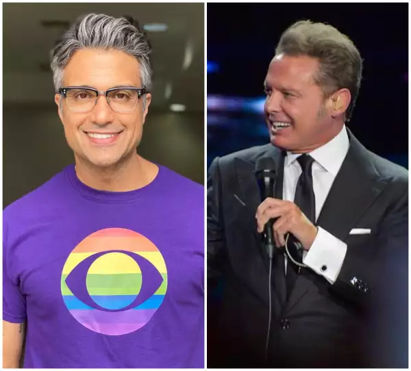 Jaime Camil y Luis Miguel.