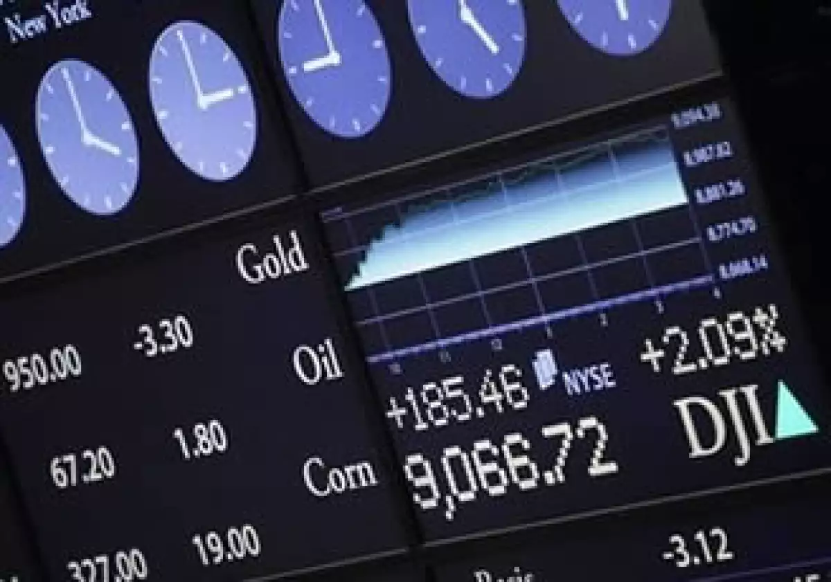 El promedio industrial Dow Jones subió a más de 9,000 unidades al cierre de la jornada. (Foto: AP)