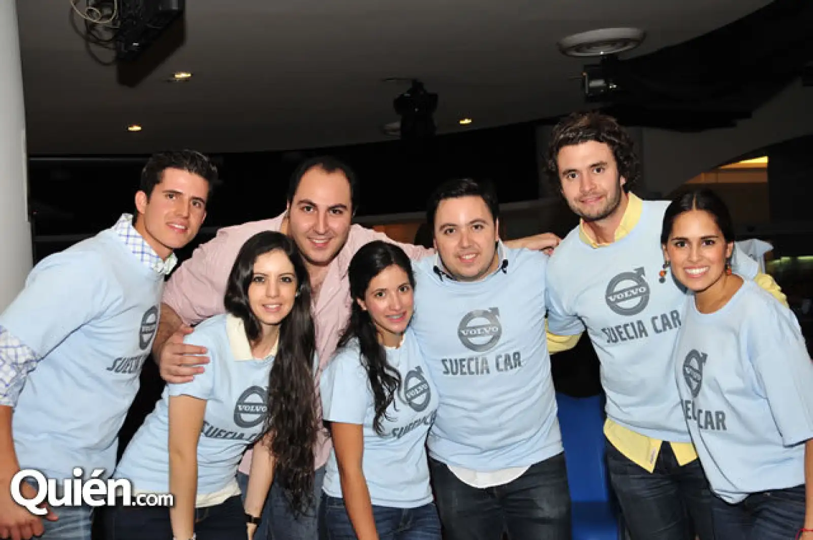 Juan Pablo Koloffon, Mario Manfredi, Mónica Quintero, Fernanda Romero, Christian Frey y Carlos y Valeria Pérez