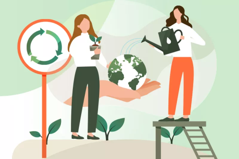 La economía circular es una oportunidad de liderazgo para las mujeres