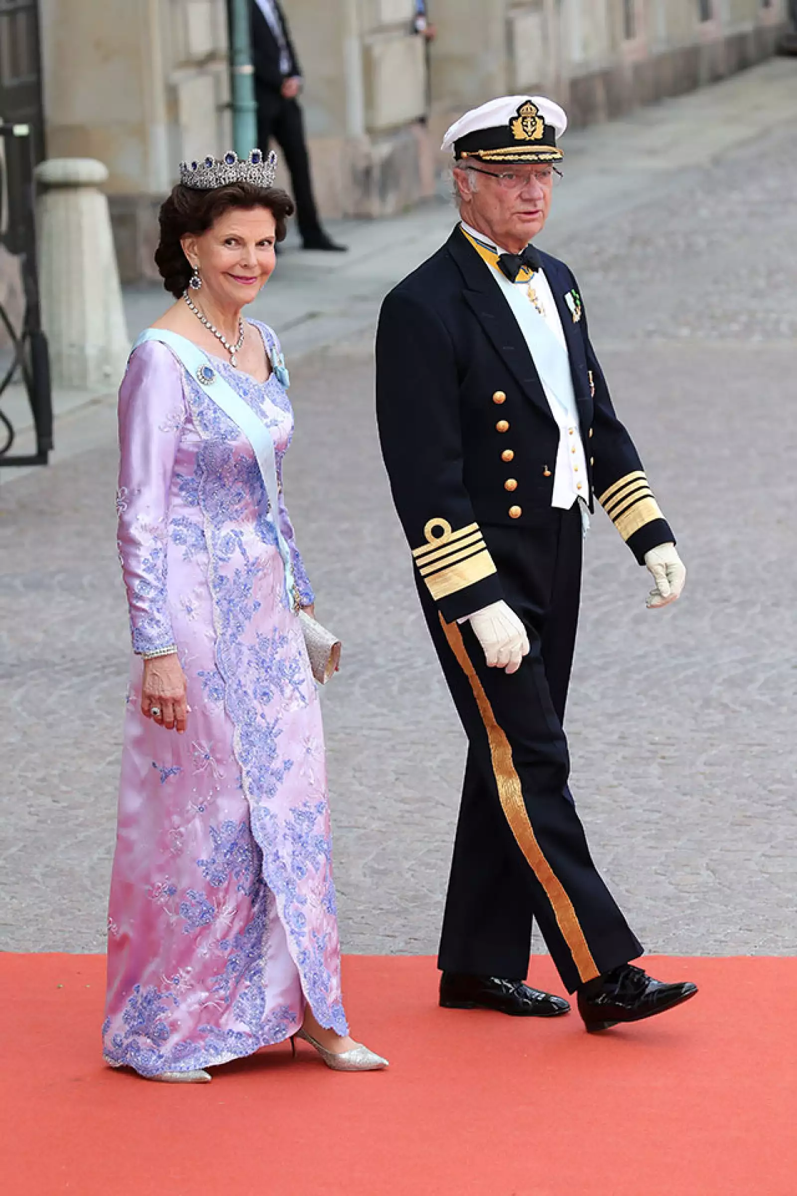 Rey Carl XVI de Suecia y reina Silvia de Suecia.