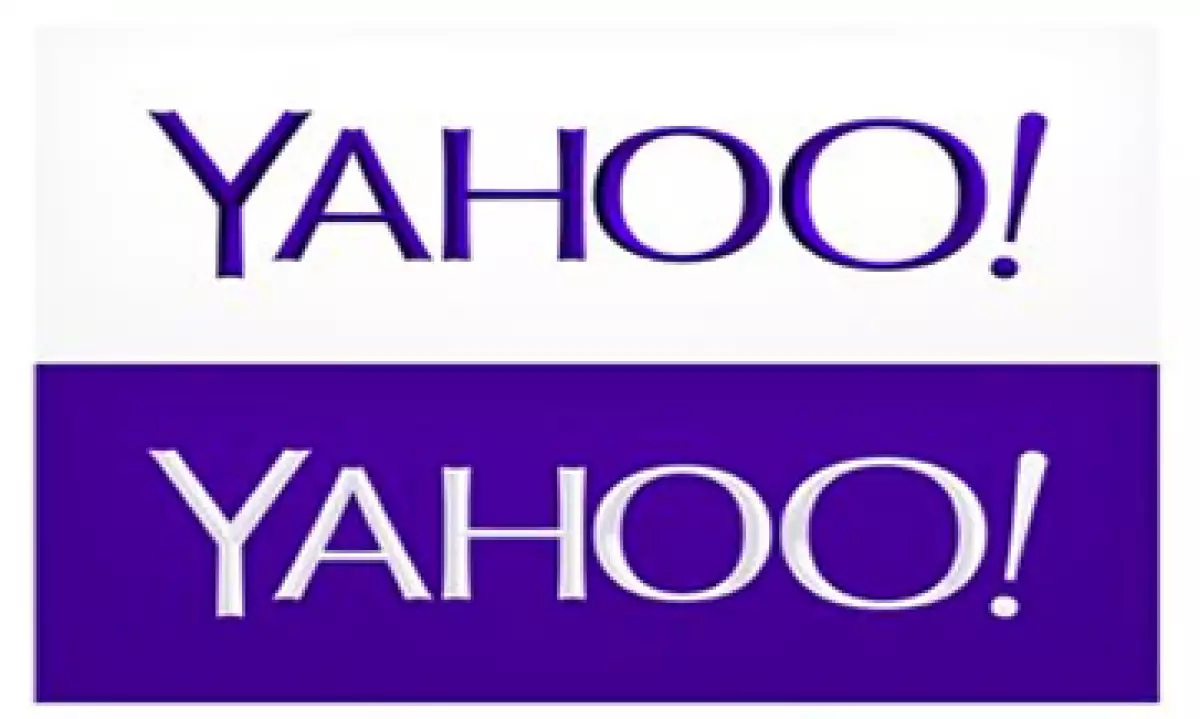 El nuevo logotipo de Yahoo muestra las letras que no se tocan y un signo de exclamación al final. (Foto: AP)