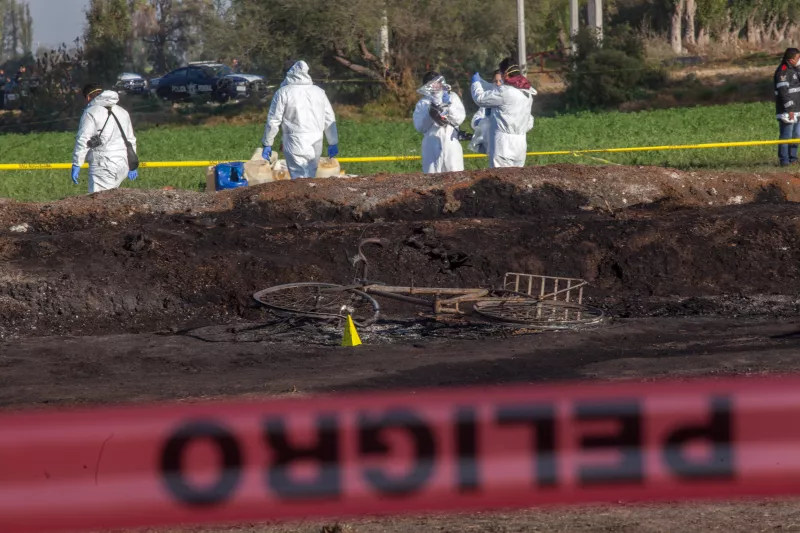 Tlahuelilpan muertos Pemex