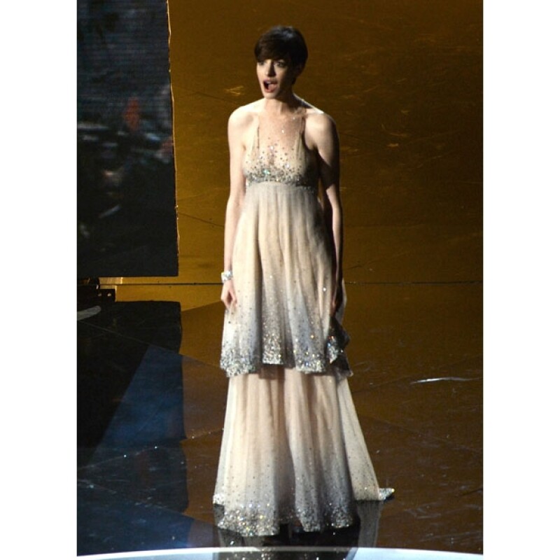 La ganadora al Oscar por Mejor Actriz de reparto hubiera lucido mejor con este otro vestido.