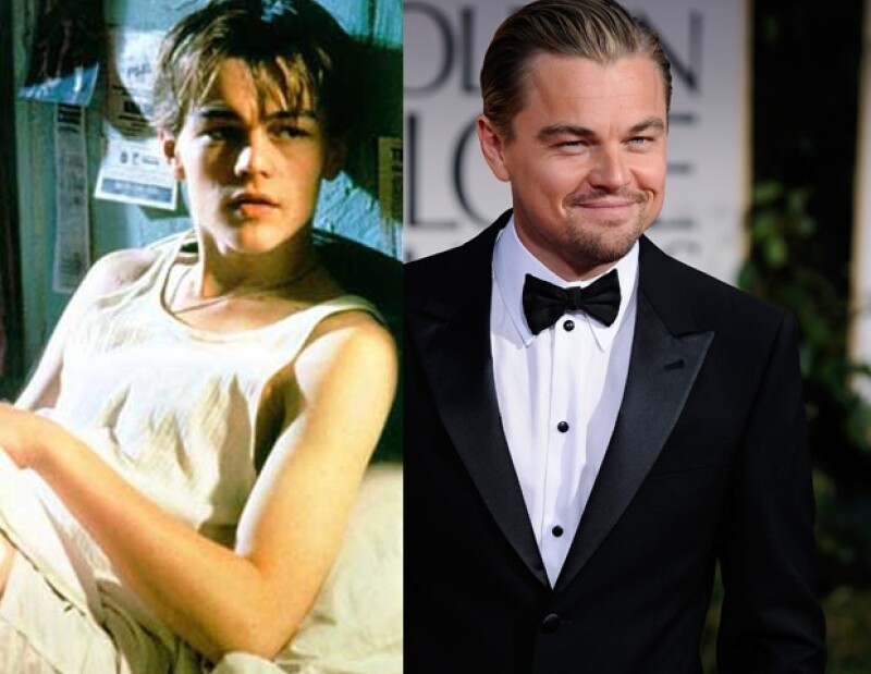 DiCaprio conquistó a todo el público desde muy niño por su gran presencia y galanura.