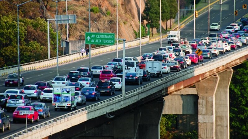 trafico vialidades santa fe puentes avenida de los poetas
