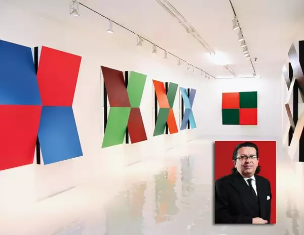 Hilario Galguera dirige la galería que se lleva su nombre.