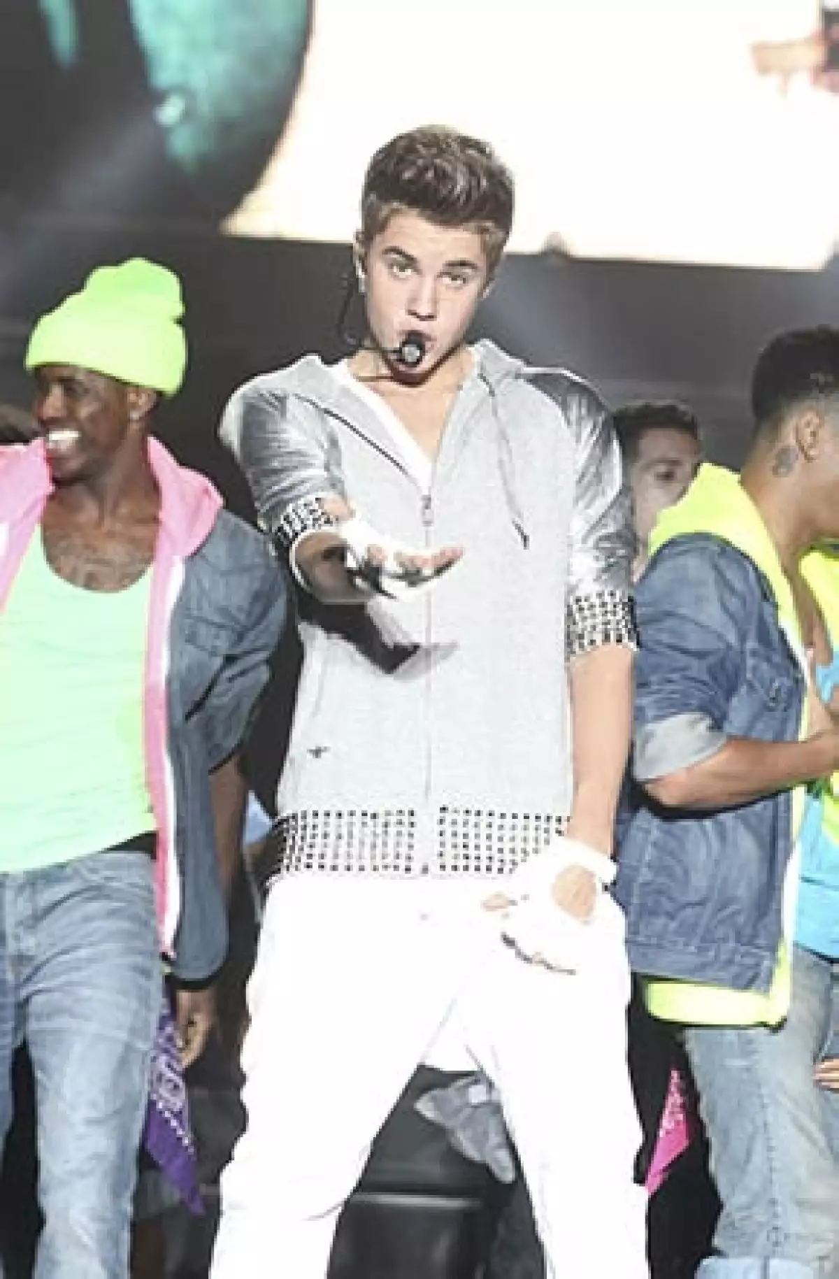 El cantante pop pisó tierras mexicanas en el verano del año pasado.