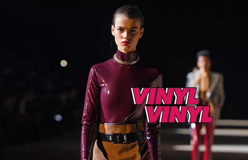 vinyl-saint-laurent-fashion-week
