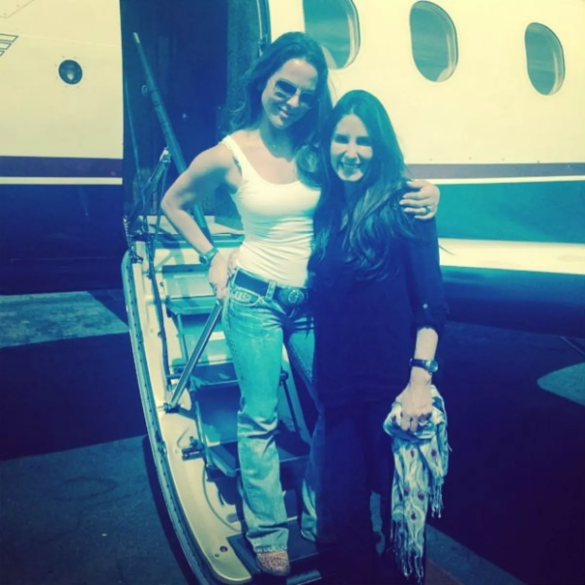 Kate viajó a México con su amiga Ana Carrillo.