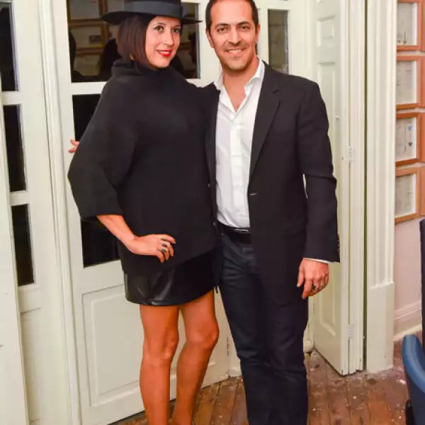 Gladis Tamez y Sami Hayek