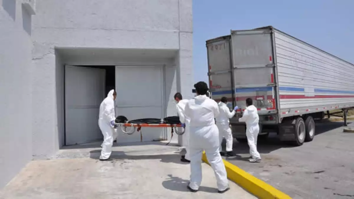 Traslado cuerpos fosas Tamaulipas