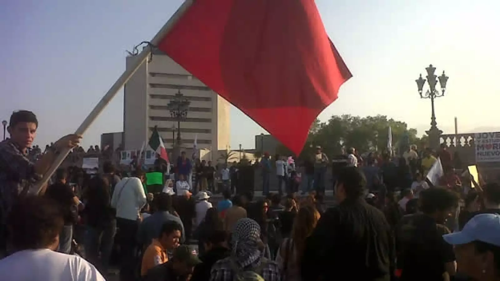 protestas en monterrey