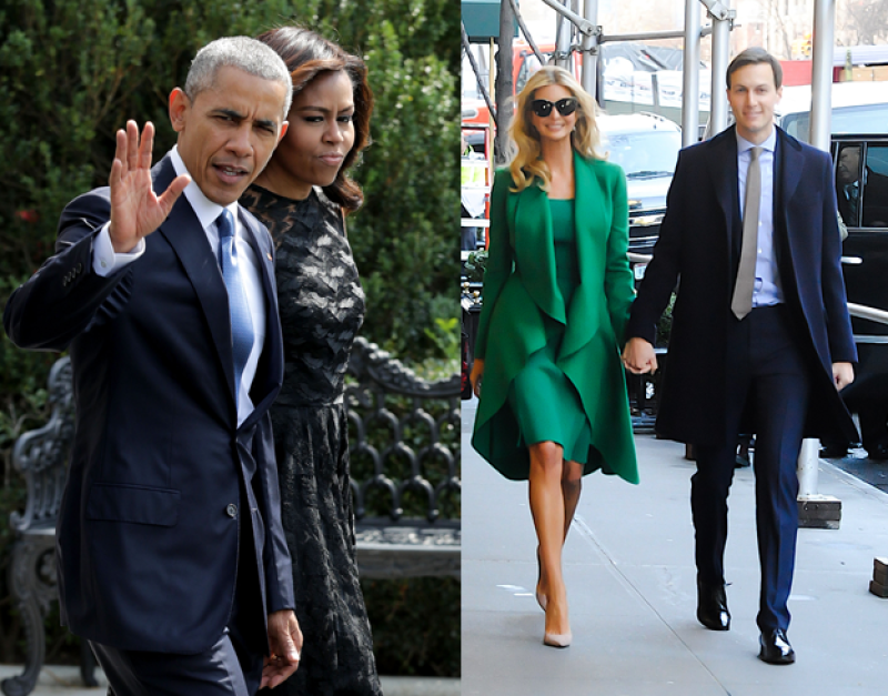 Barack Obama e Ivanka Trump