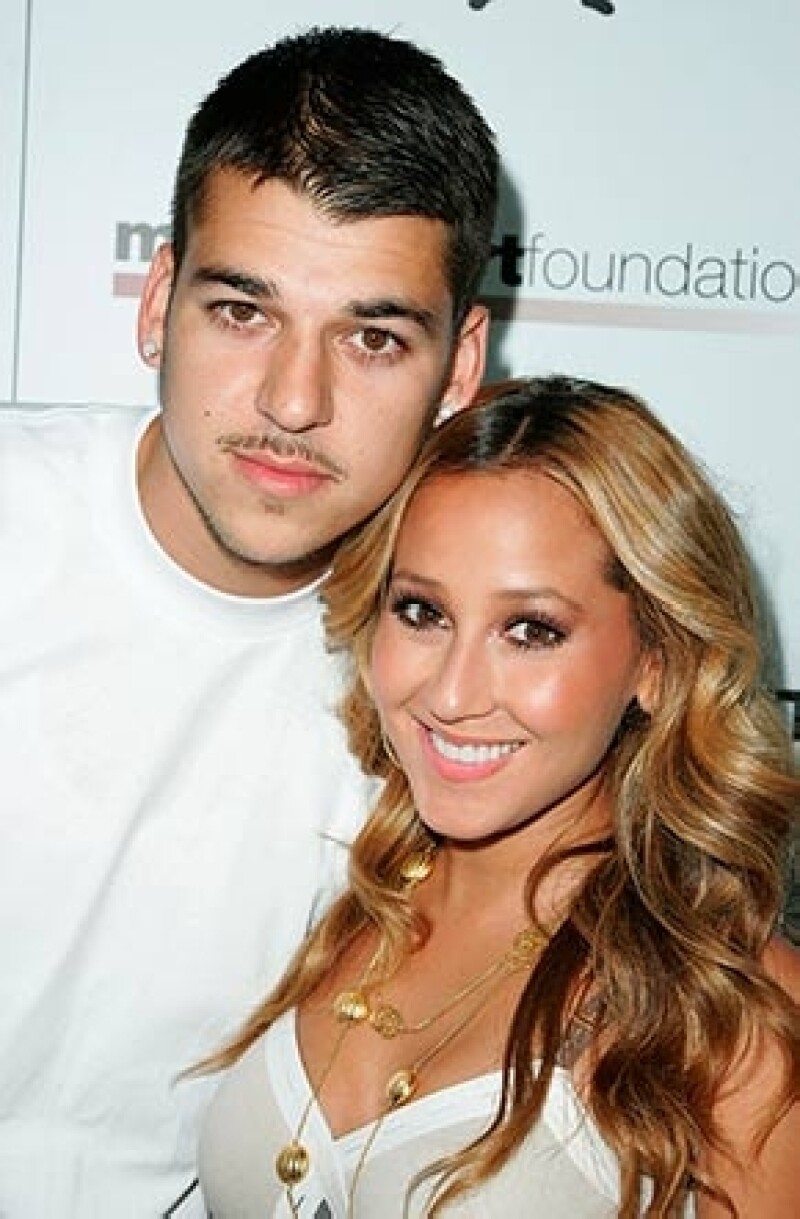 Ron Kardashian y Adrienne Bailon mantuvieron uan relación en 2008.