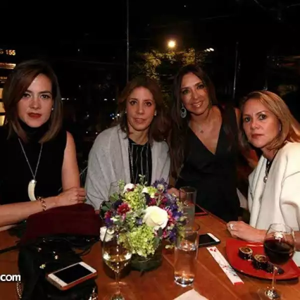 Denise Gorosica,Elsa Díaz,Chela Martín del Campo e Hilda Paliza