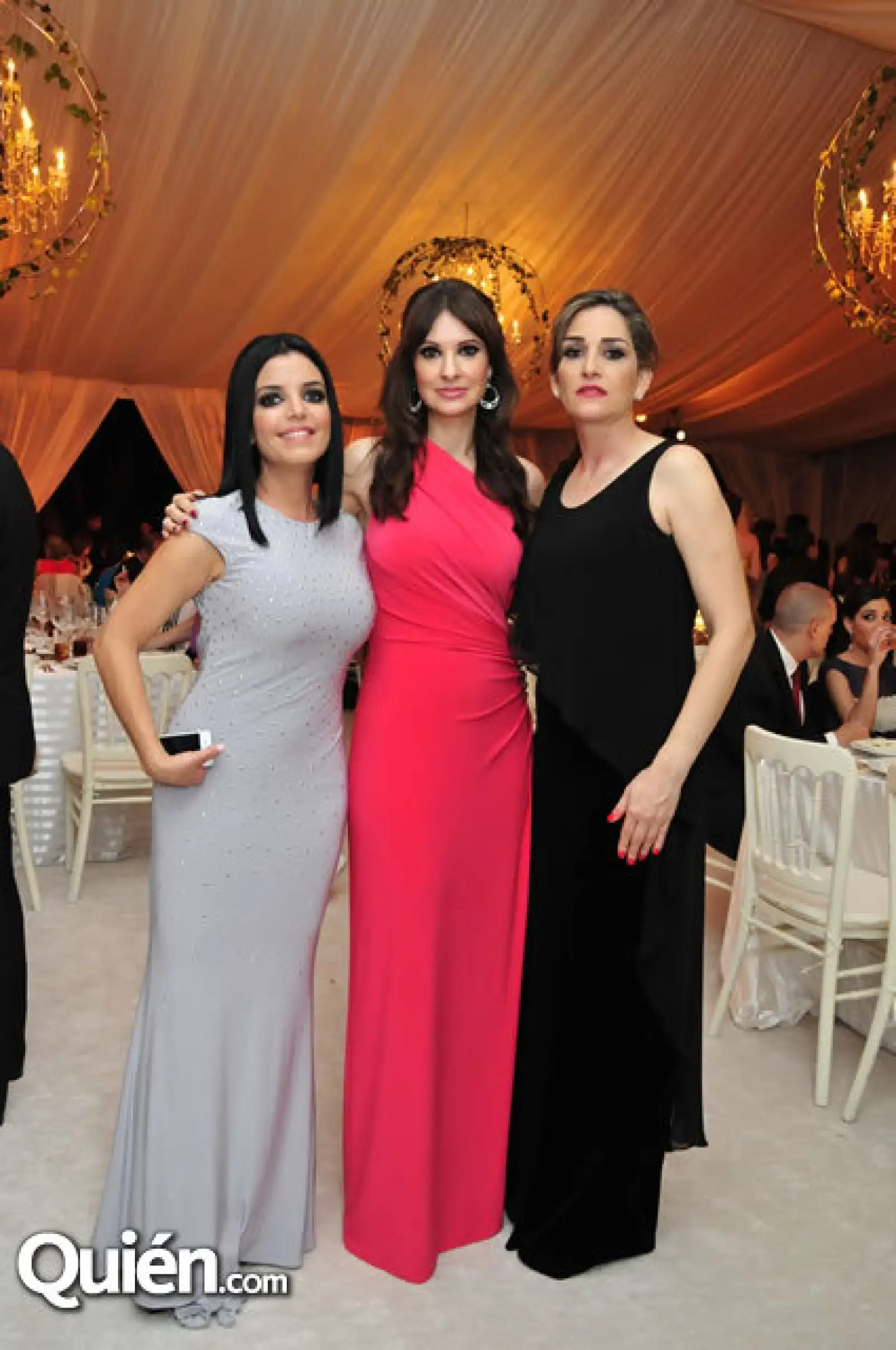 Adriana Vázquez, Cristy Calkins y Mónica Muñoz