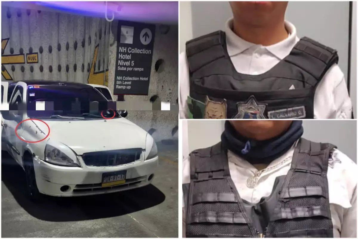 Balacera en la terminal 2 del AICM entre policías y civiles