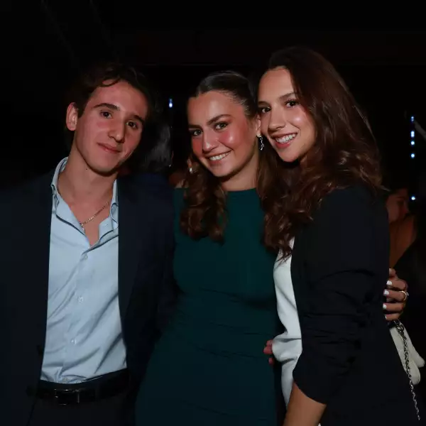 Marcelo Filloy ,Carolina Sosa y Valentina Peraza 