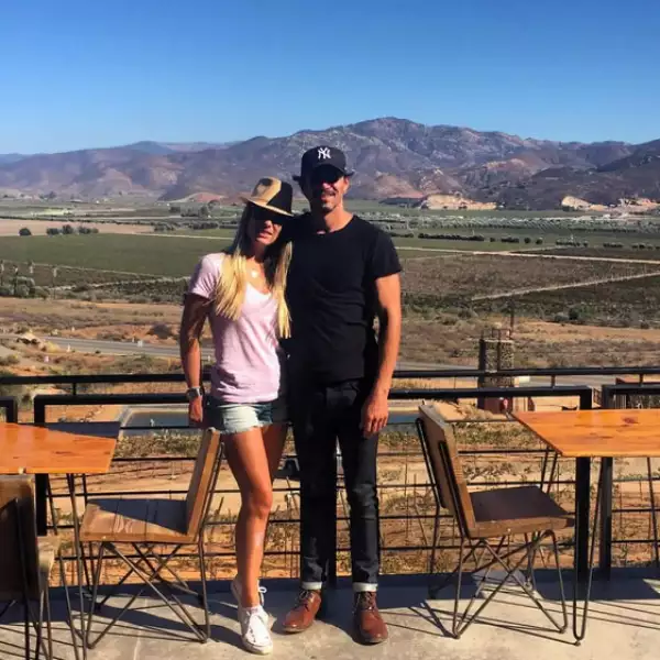 En un viaje con un grupo de amigos por el Valle de Guadalupe de Baja California.
