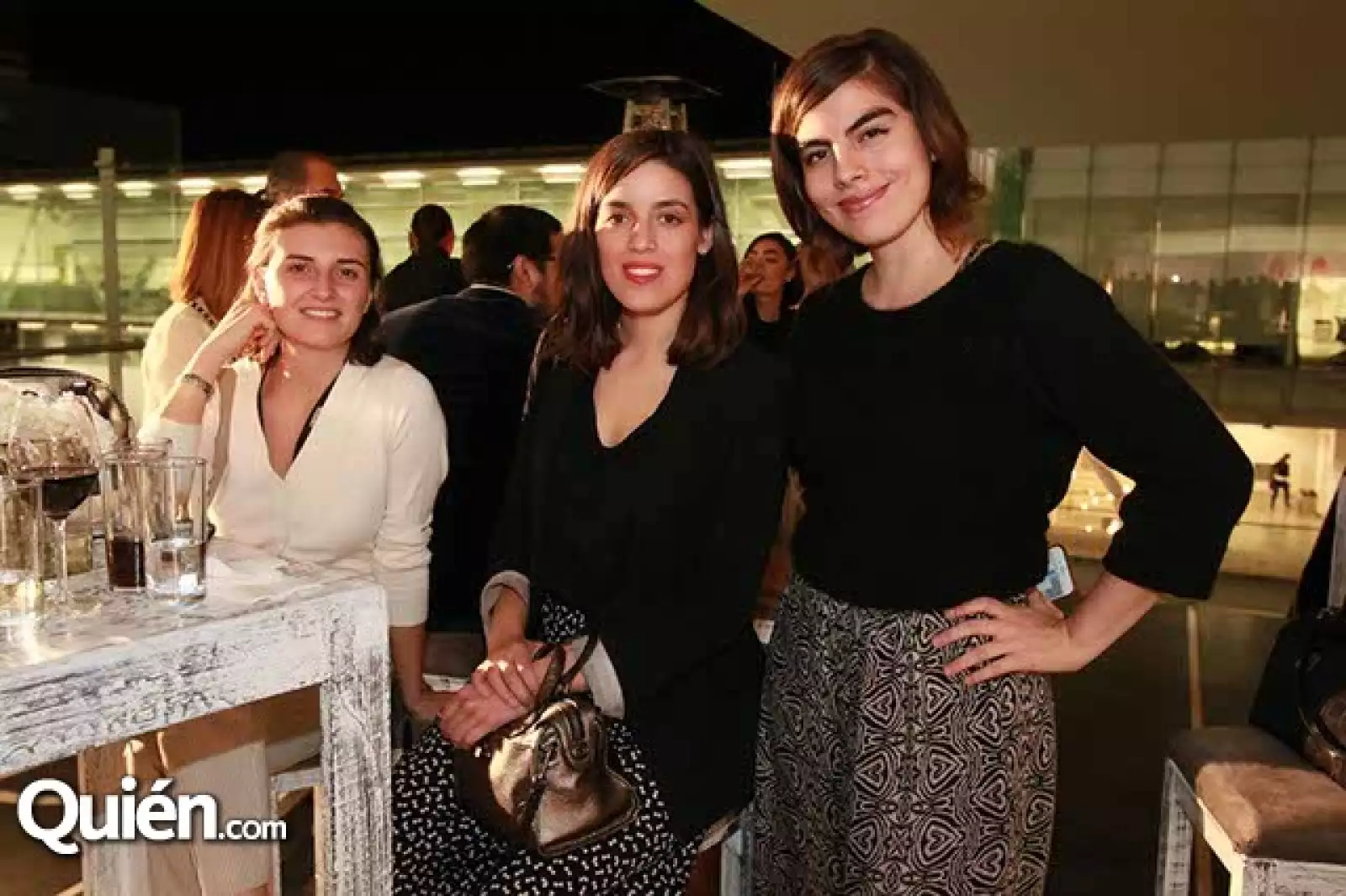 Sofía Álvarez,Carlota Sánchez y Anette Olavarrieta
