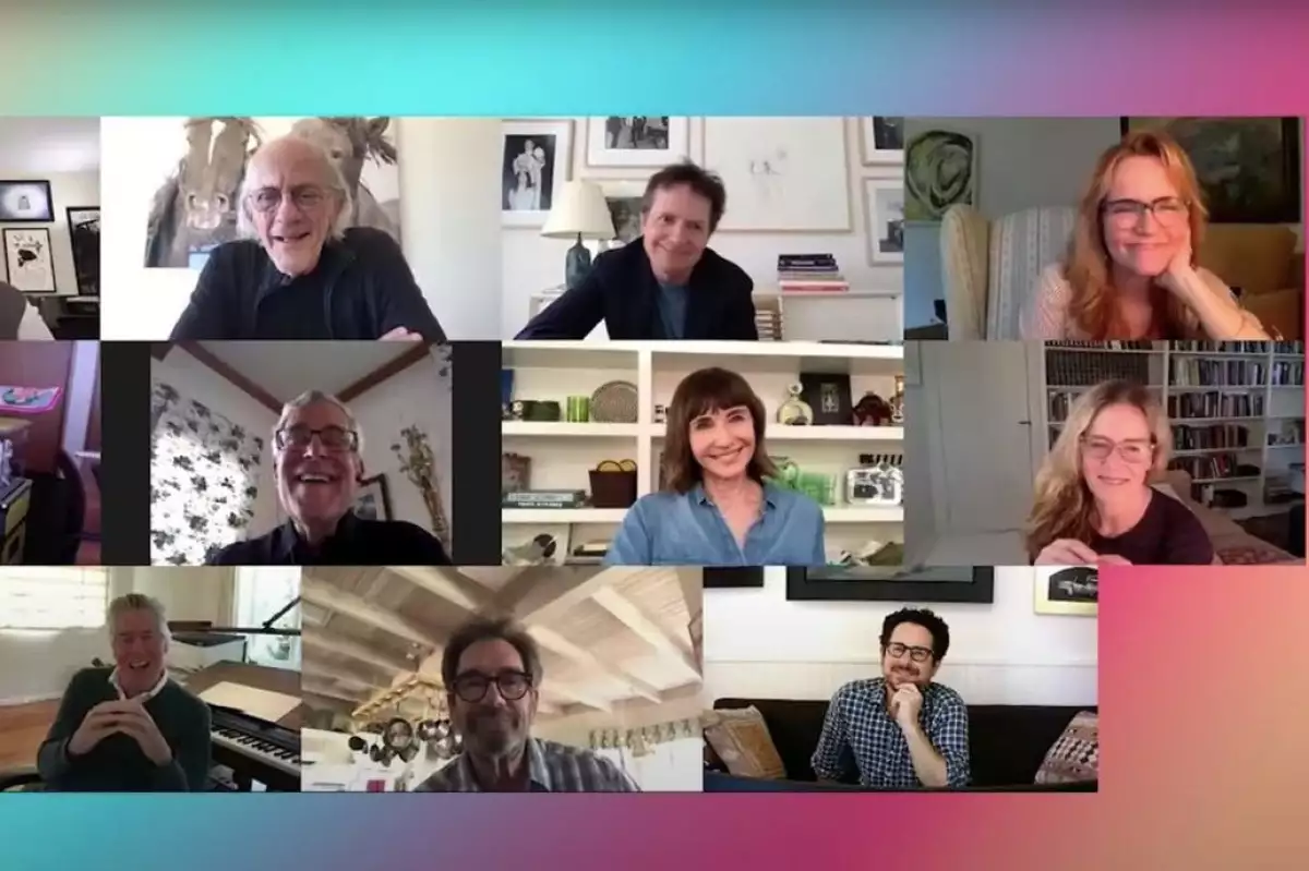 Reencuentro 'Volver al futuro'.