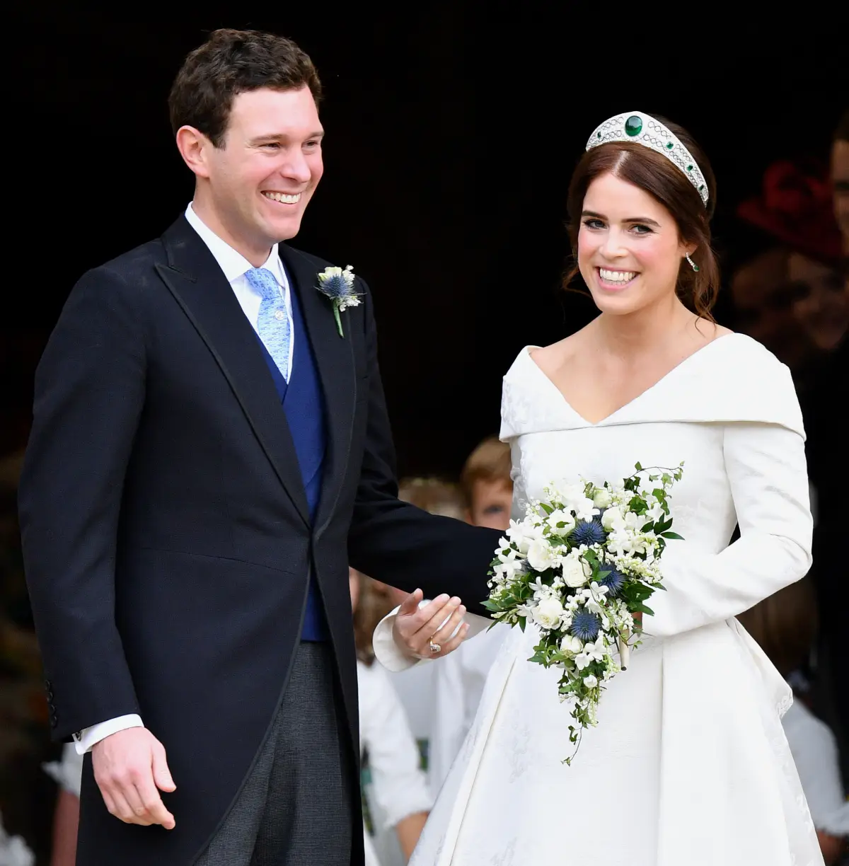 Así agradeció la princesa Eugenia a quienes asistieron a su boda