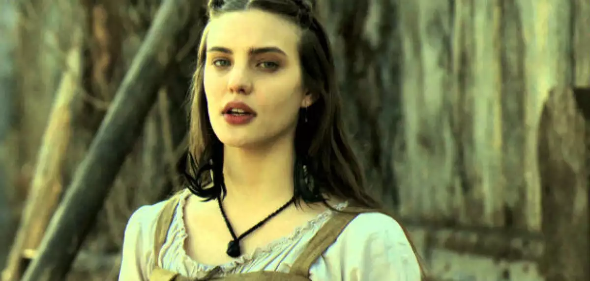 Macarena en una de las primeras imágenes de la serie de época Sitiados.