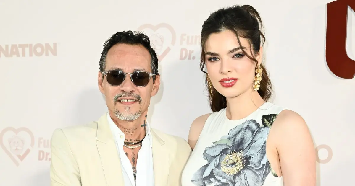 Marc Anthony y Nadia Ferreira 