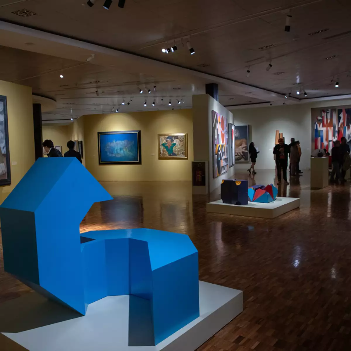 Vista del Museo de Arte Moderno. 