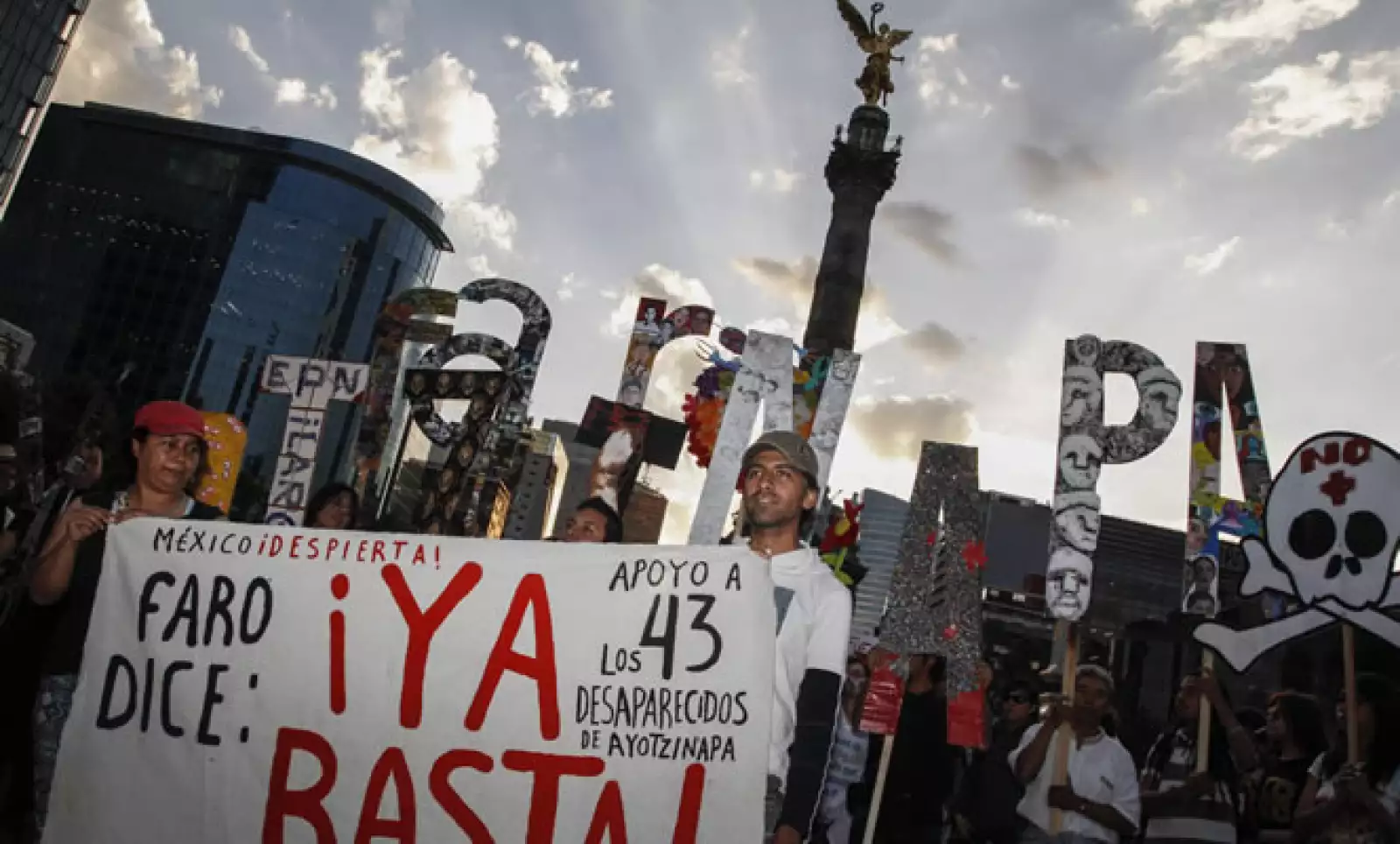 Ésta fue la tercera megaprotesta que ocurre en la capital, desde lo ocurrido el 26 de septiembre.