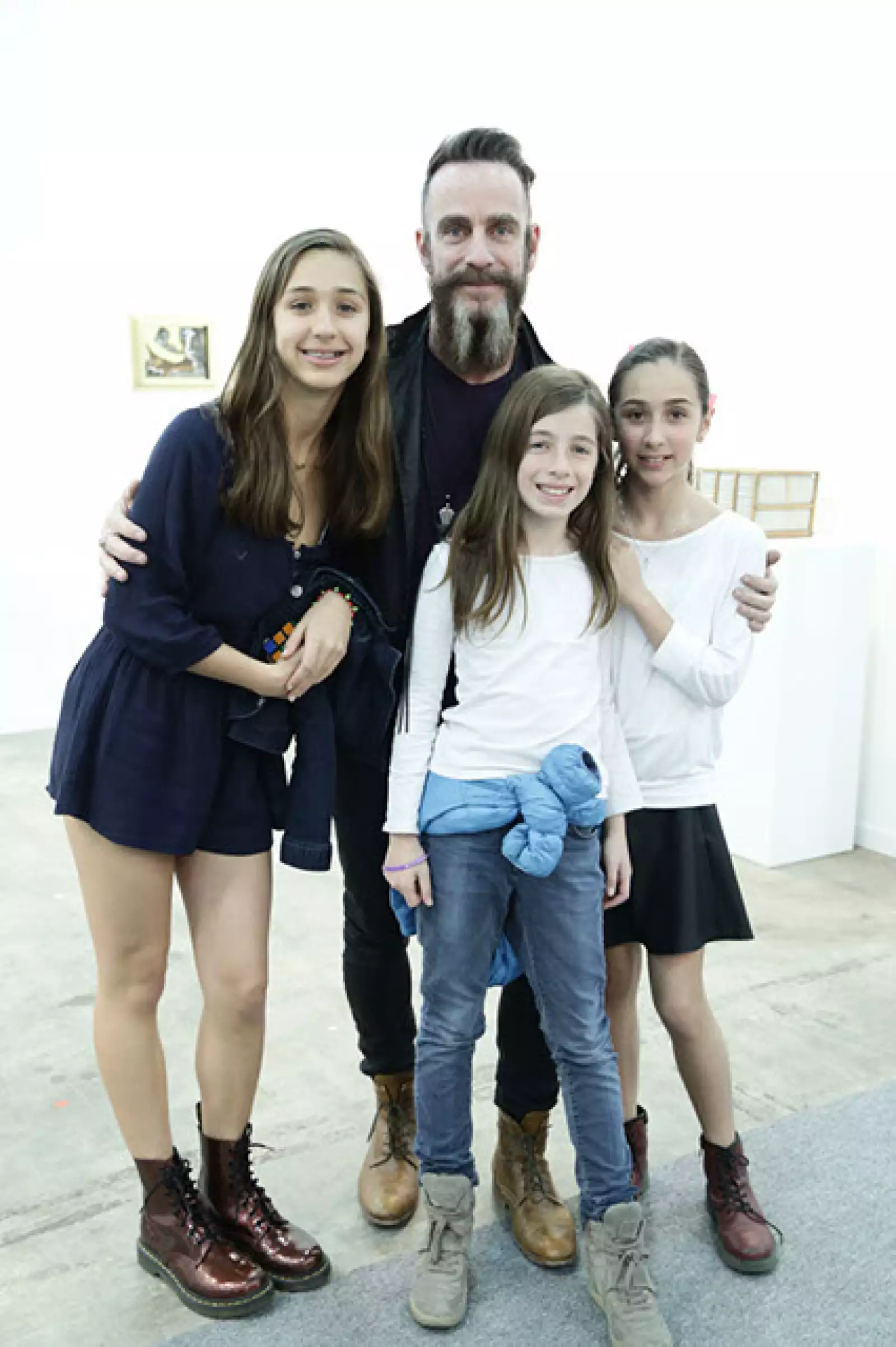 Sofía Covarrubias,Michel Rojkind,Nina Rojkind y Vega Covarrubias