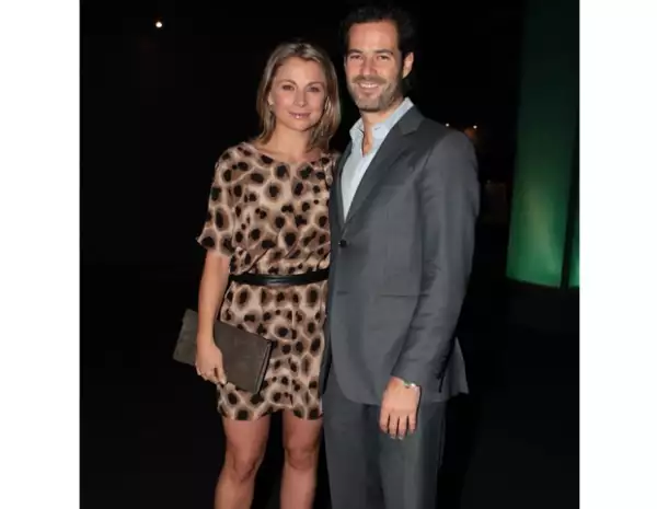 Ludwika Paleta y Emiliano Salinas.